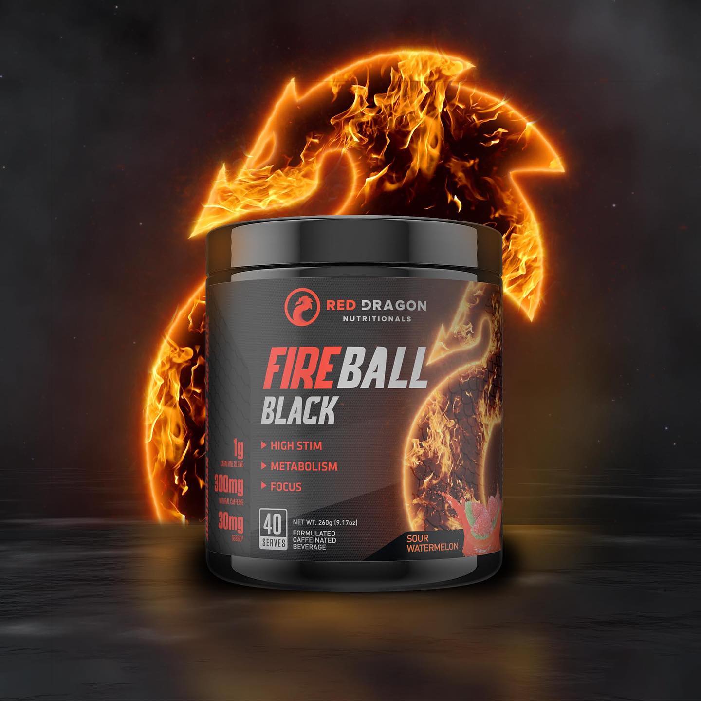 Fireball Black creates a one-stop shop for torching those unwanted fatty stores.