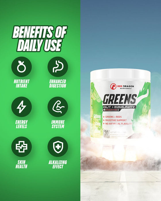 RDN GREENS GUT + IMMUNITY