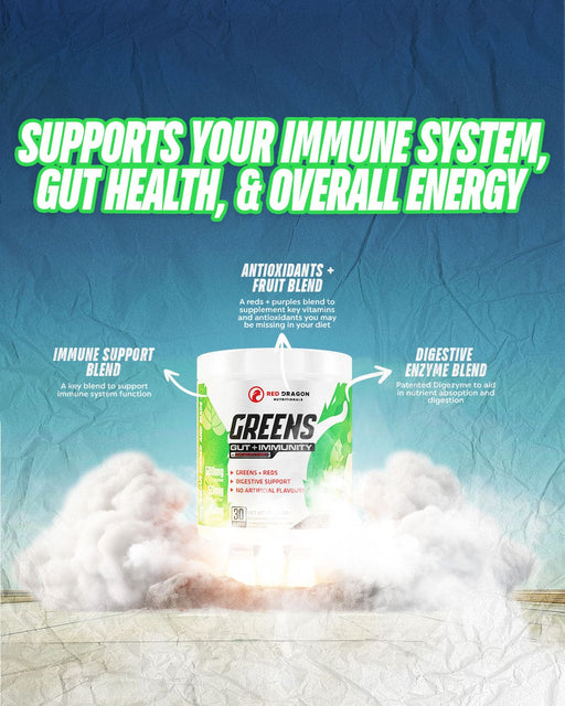 RDN GREENS GUT + IMMUNITY