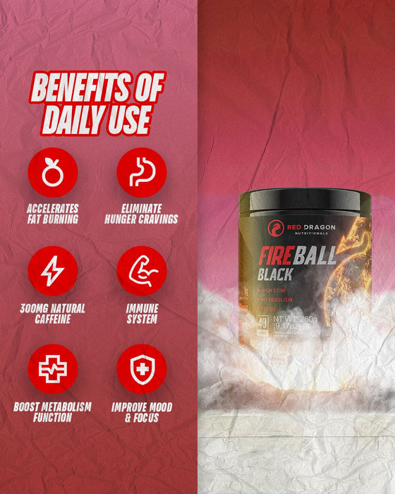 RDN FIREBALL BLACK THERMOGENIC