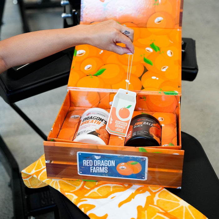 ORANGE JUICE COLLECTORS BOX